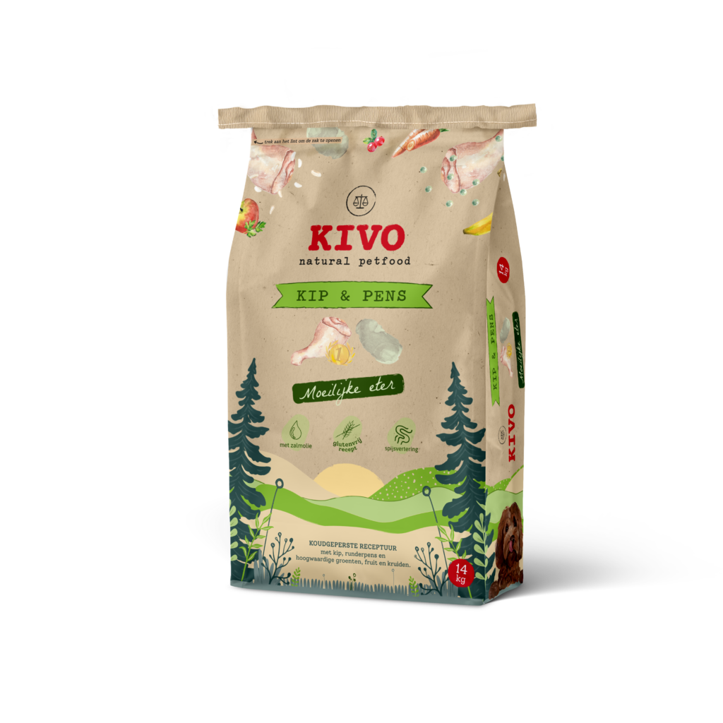 Kivo Kip & Pens – Moeilijke Eter 14 kg