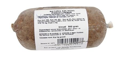 Naturis Compleet Kip/Pens 500 gram