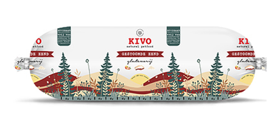 Kivo Gestoomde Eend -lang houdbaar 600 gram