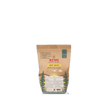 Kivo Kip & Rijst Mini Adult – Glutenvrij 4 kg