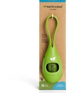 Earth Rated Poepzakhouder Geurloos met 15 zakjes