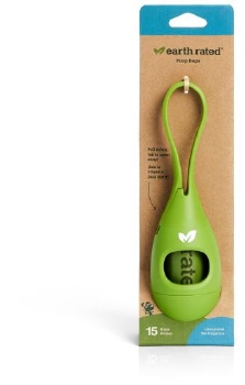 Earth Rated Poepzakhouder Geurloos met 15 zakjes