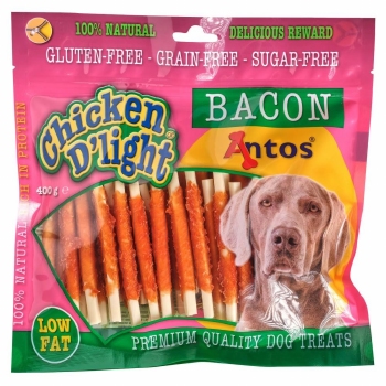 Antos Chicken D’light Bacon 400 gr