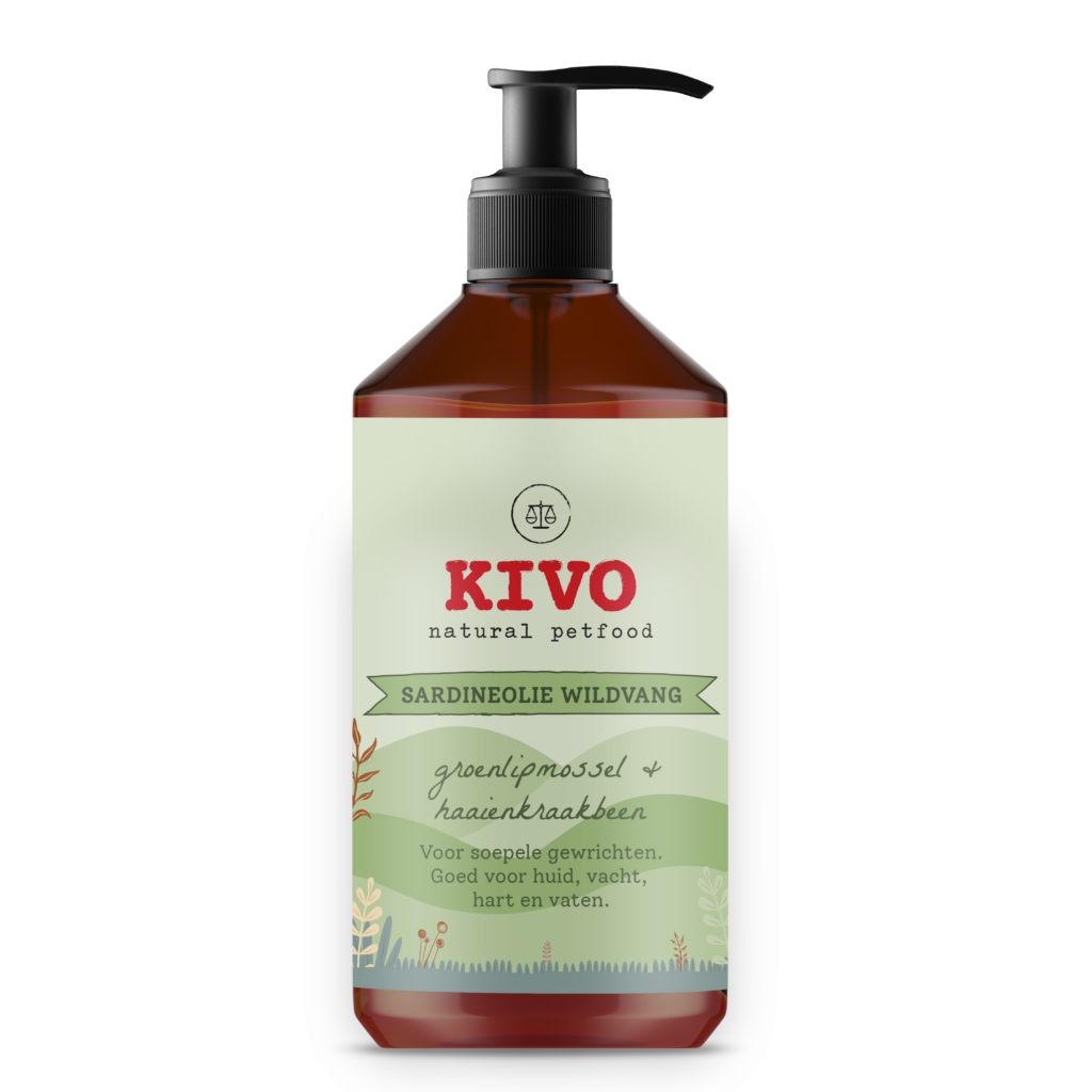 Kivo Sardineolie Groenlipmossel & Haaikraakbeen 1000ml