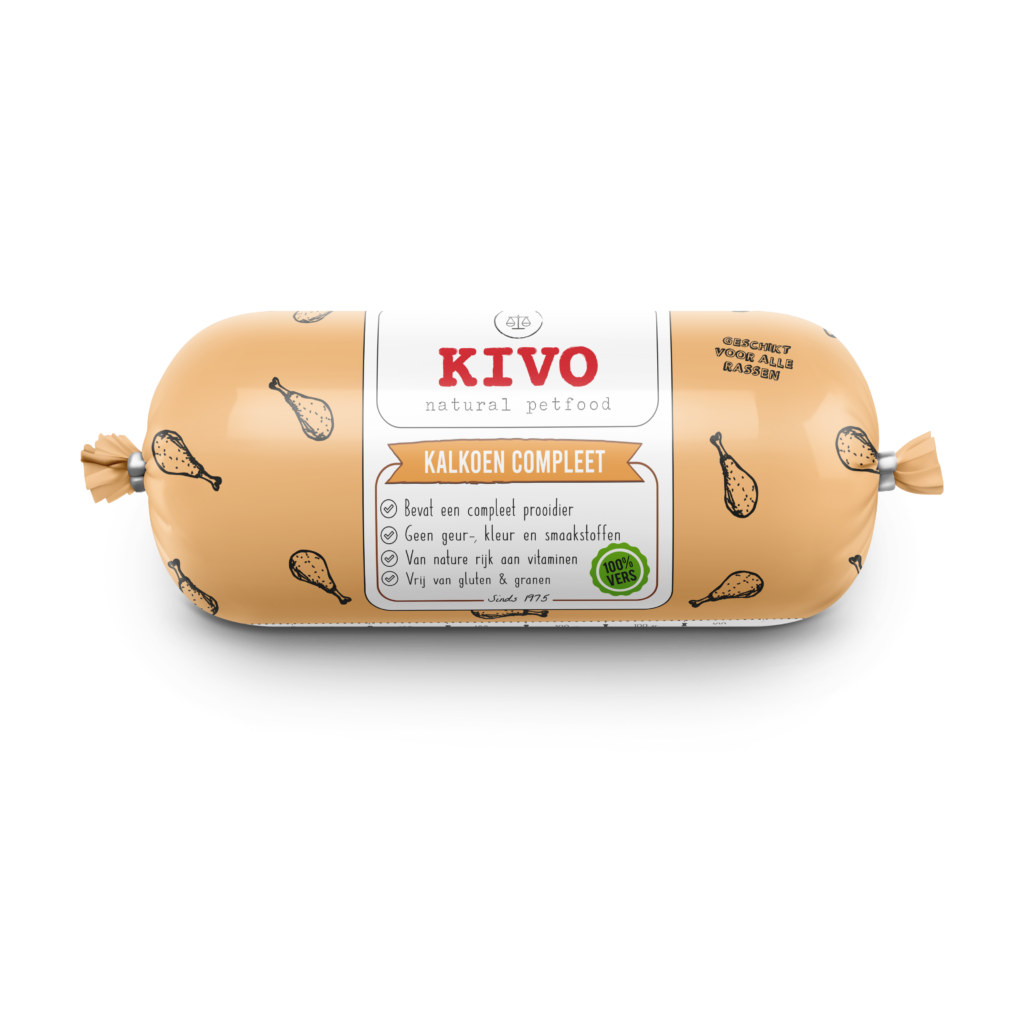 Kivo Kalkoen Compleet 1000 gram