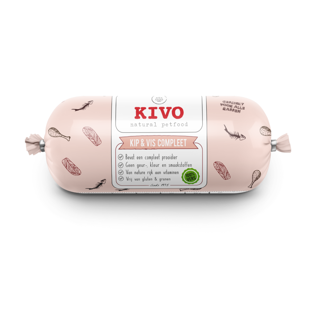 Kivo Kip & Vis Compleet 1000 gram