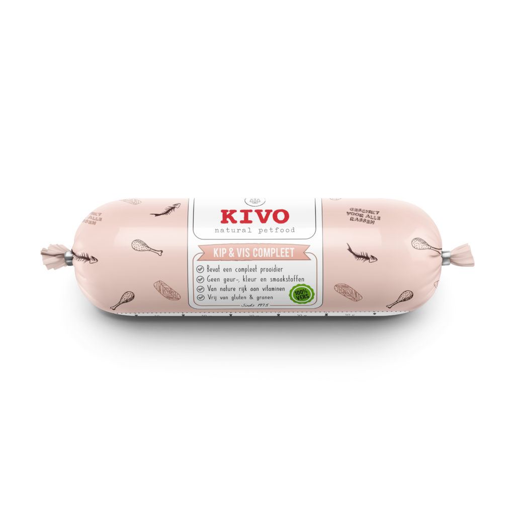 Kivo Kip & Vis Compleet 500 gram