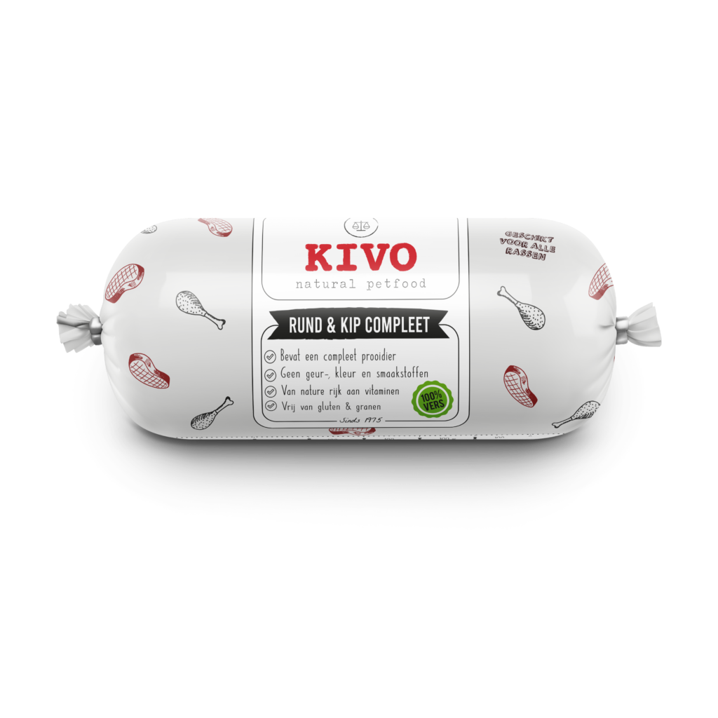 Kivo Rund & Kip Compleet 1000 gram
