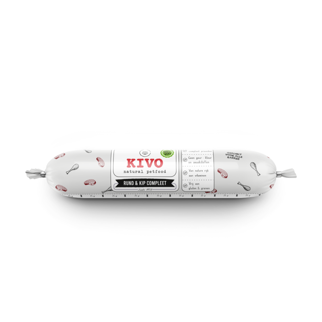 Kivo Rund & Kip Compleet 250 gram