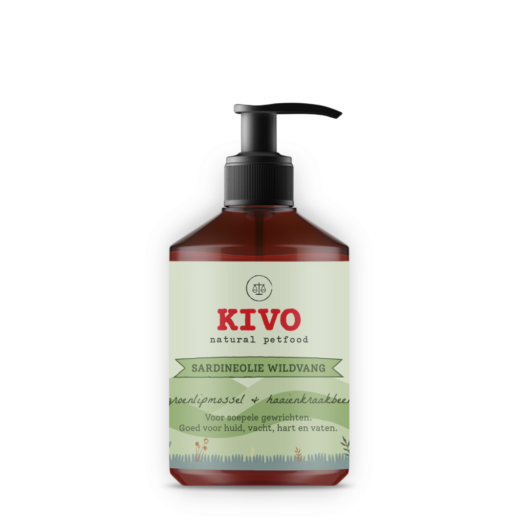 Kivo Sardineolie Groenlipmossel & Haaikraakbeen 500ml