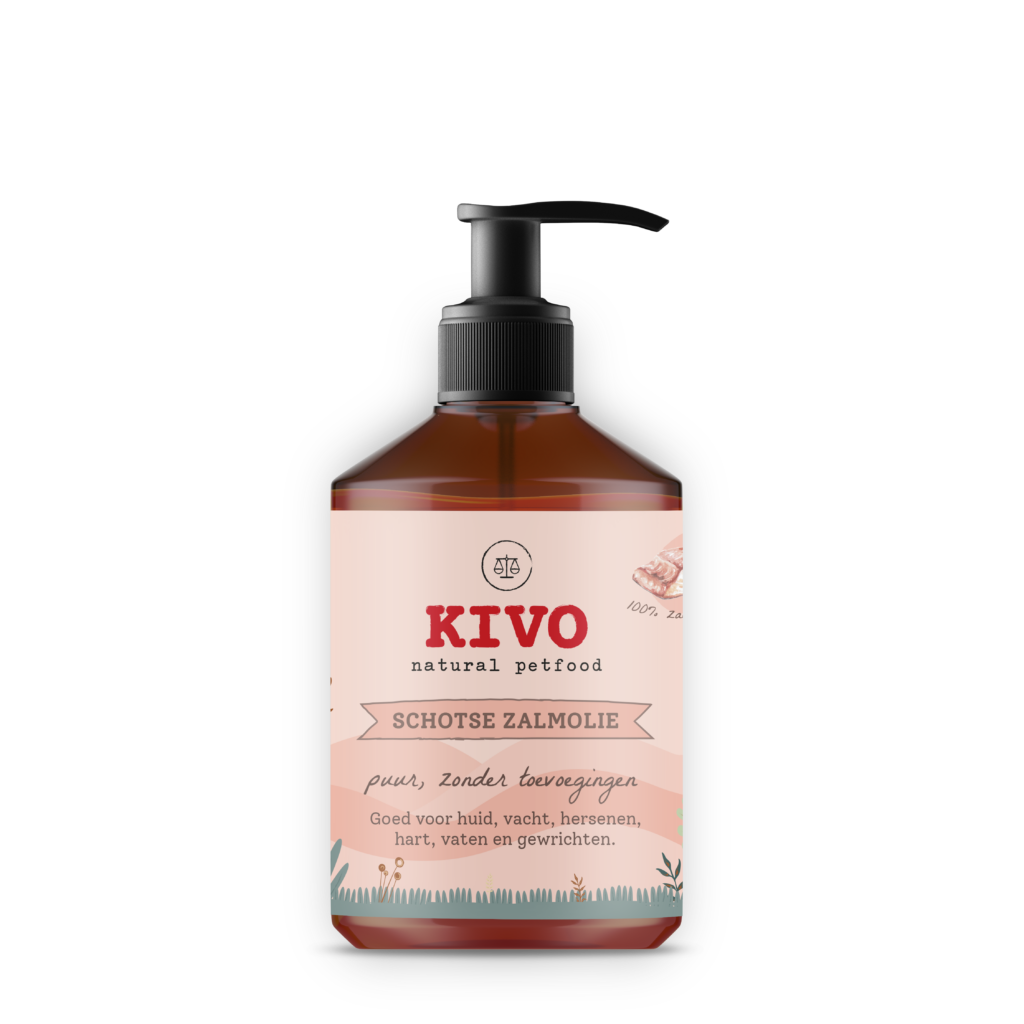 Kivo Schotse Zalmolie 500ml