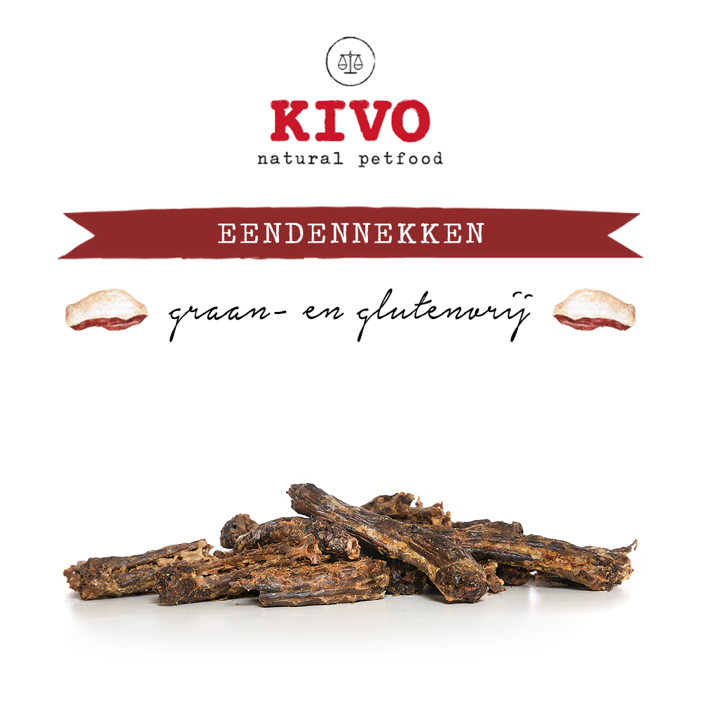 Kivo Eendennekken 250 gram