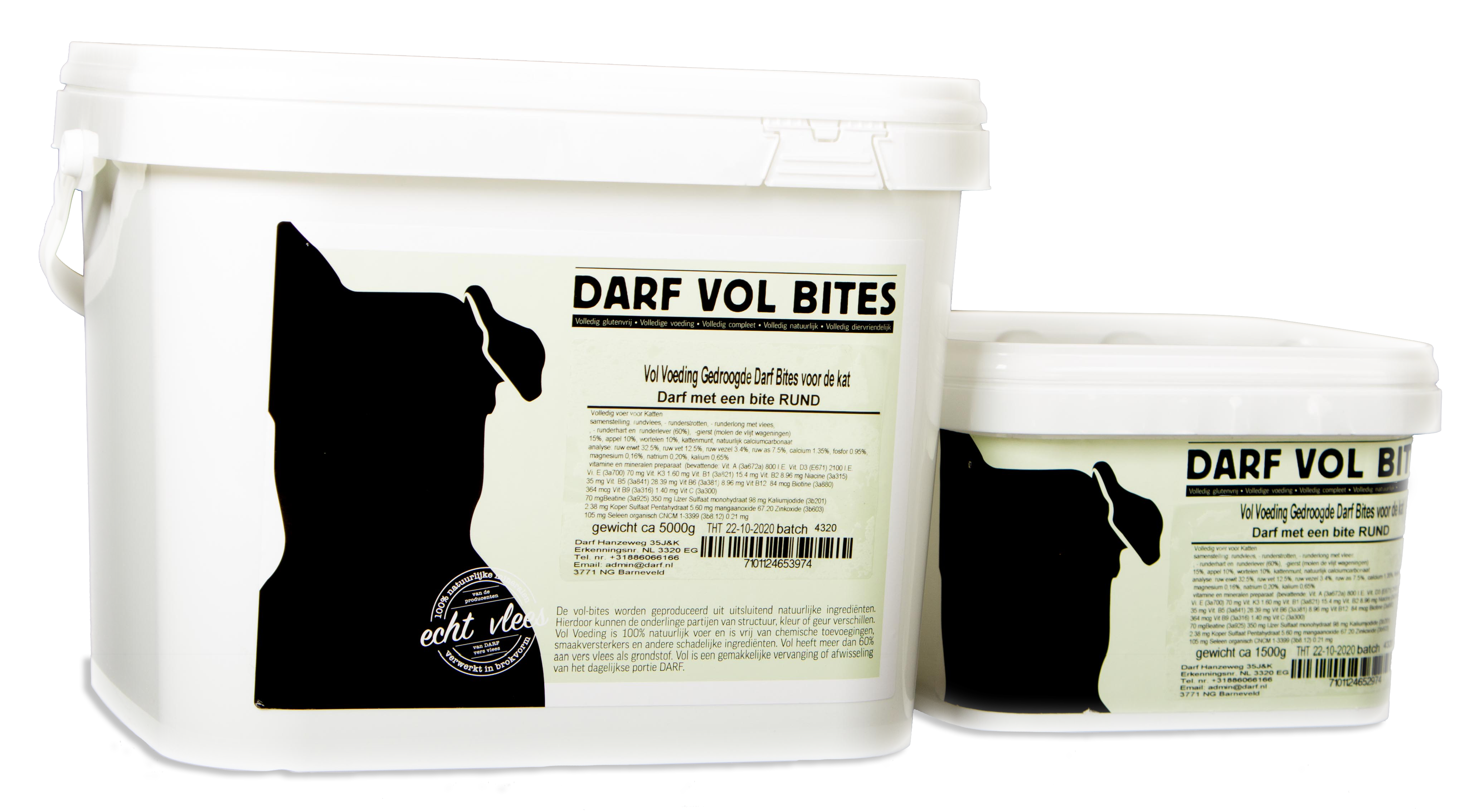 DARF Vol Kat bites 1500 gram