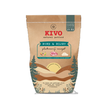 Kivo Rund & Rijst - Glutenvrij 14 kg