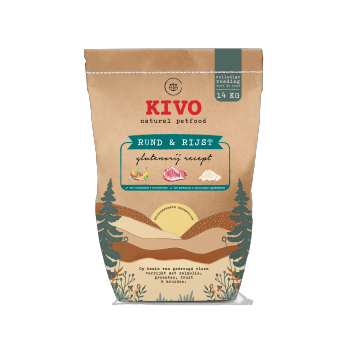 Kivo Rund & Rijst geperst 14 kg