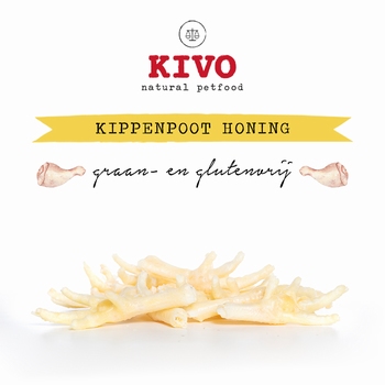 Kivo Kippenpoot Honing 250 gram