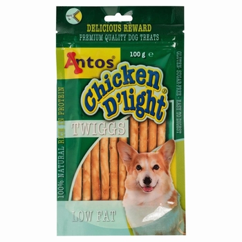 Antos Chicken D'light Twiggs 100 gr