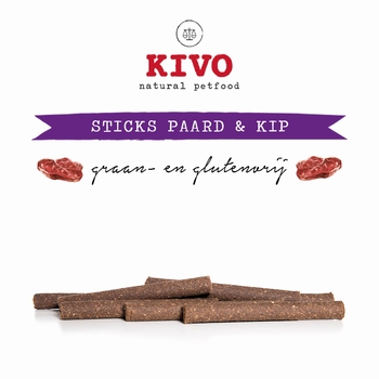 Kivo Sticks Paard & Kip 10 stuks