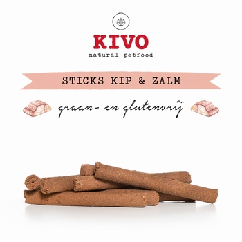 Kivo Sticks Zalm & Kip 10 stuks
