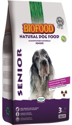 Biofood Senior krokante brok 3 kg