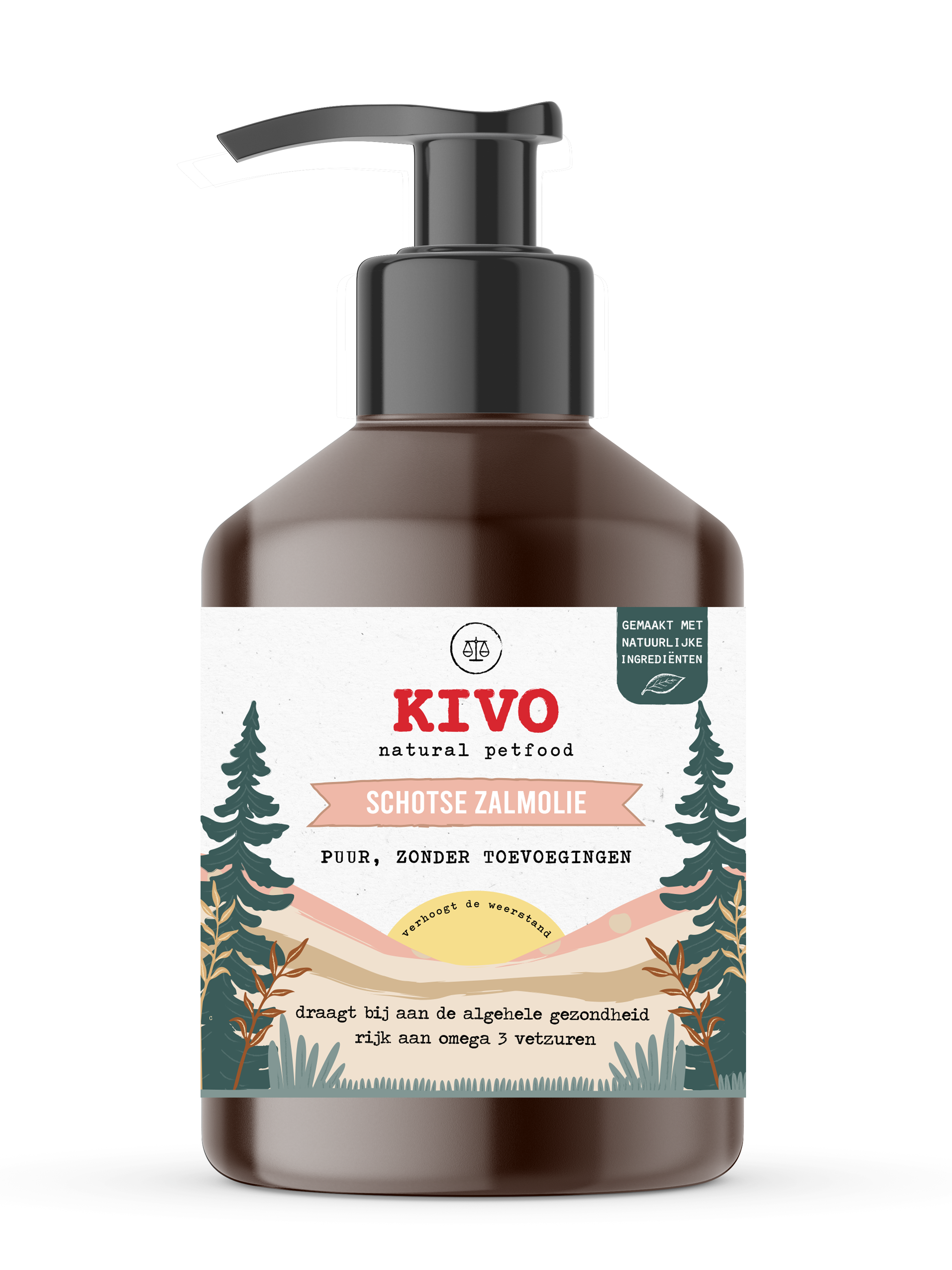 Kivo Zalmolie 1000ml