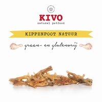 Kivo Kippenpoot Natuur 250 gram